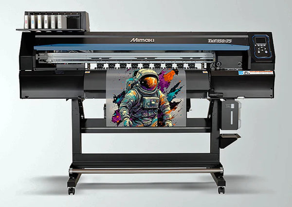 Mimaki DTF System for Fabric Printing, Mimaki TxF 150-75 & TxY6018P Shaker - InkJet Supply Pro