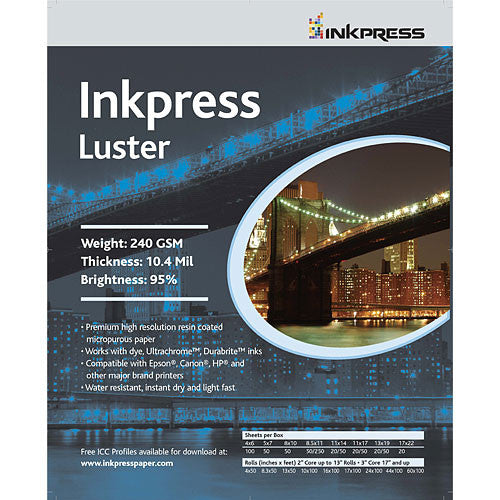 InkPress Luster Roll - InkJet Supply Pro