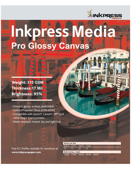 Inkpress Pro Glossy Canvas - InkJet Supply Pro