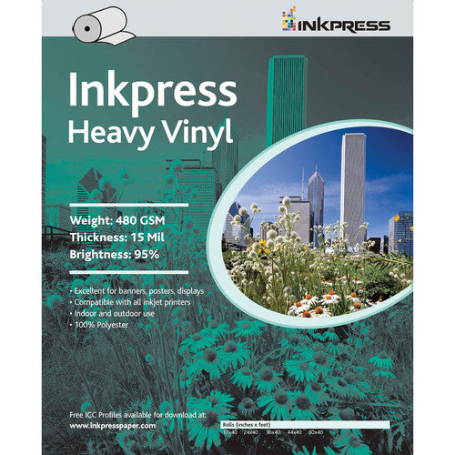 InkPress Heavy Vinyl Sheets - InkJet Supply Pro