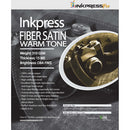 InkPress Fiber Satin Warm Tone Paper Rolls - InkJet Supply Pro