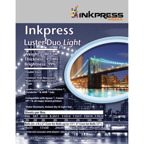 InkPress Luster Duo 280 Double Sided - InkJet Supply Pro