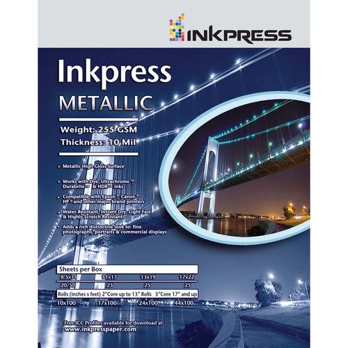 Inkpress Metallic Paper Gloss Paper Sheets - InkJet Supply Pro